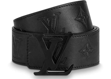 louis vuitton black monogram belt|louis vuitton belt 20mm.